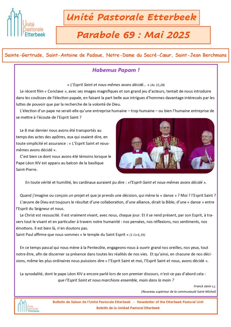 Parabole n°69 est en ligne!