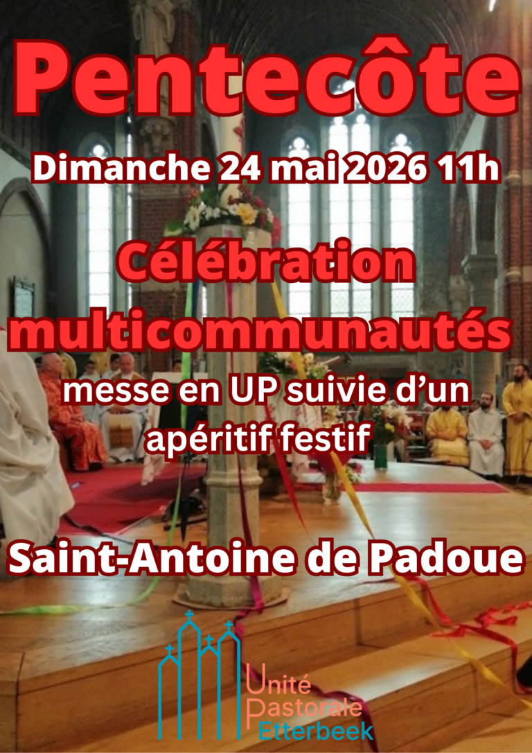 Célébration de la Pentecôte en Unité Pastorale!