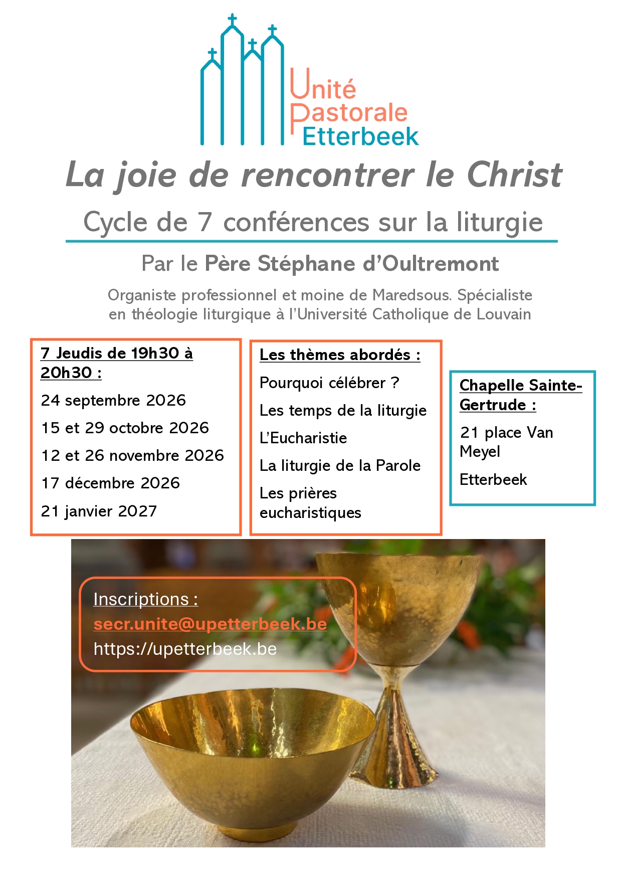 Cycle de conférences sur la liturgie